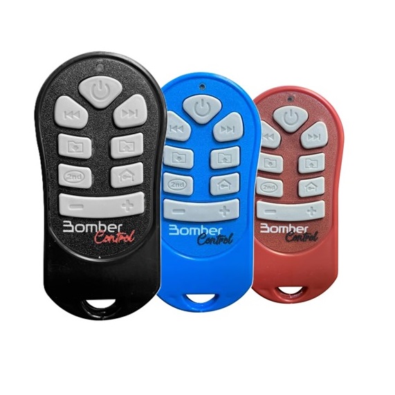 CONTROL LARGA DISTANCIA BOMBER PARA ESTEREOS COLORES VARIOS