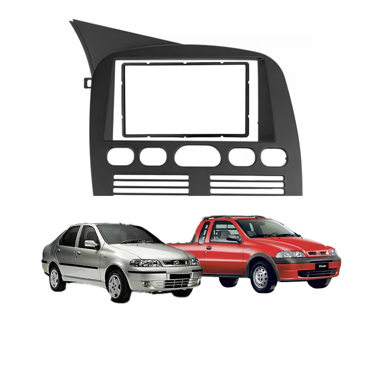 MARCO ADAPTADOR PERMAK 2 DIN FIAT PALIO / SIENA G1 1996 / 2003