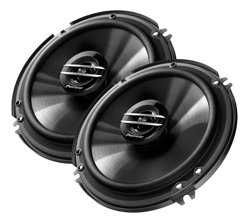 Parlantes Pioneer Ts G1620f-2 6.5 Pulgadas 300w Color Negro