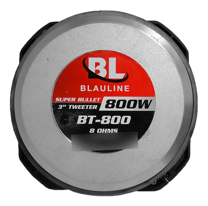 Super Tweeter Bala 800w Blauline Bt-800 8 Ohms Por Unidad