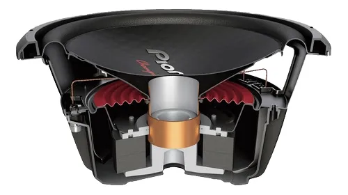 Subwoofer Pioneer Ts-w312d4 12" Doble Bobina 1400w 400rms