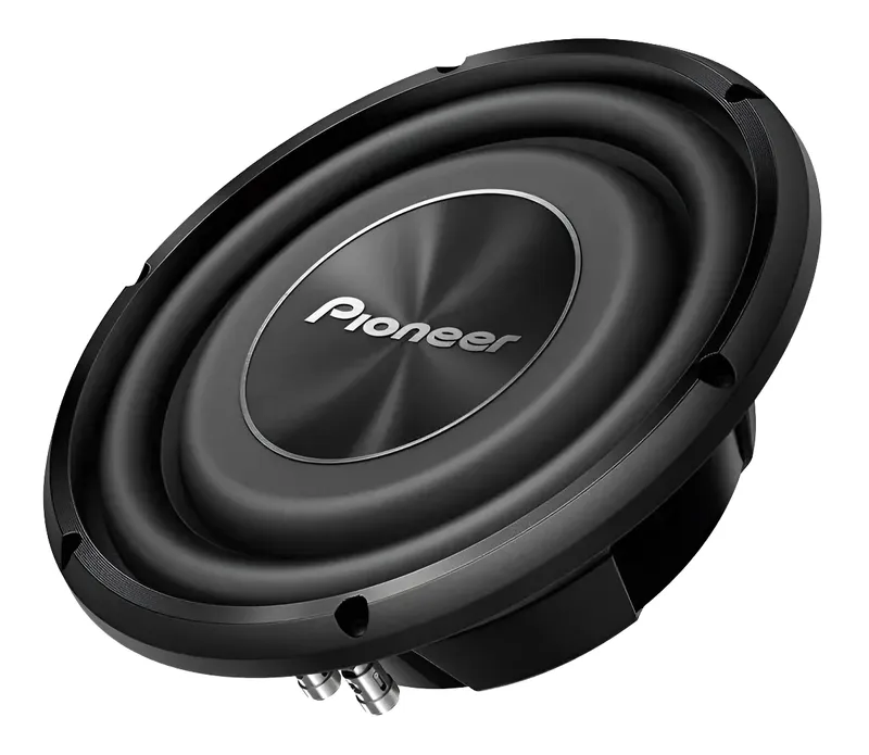 Subwoofer Chato Pioneer Ts-a2500ls4 10" 300 W Rms Color Negro