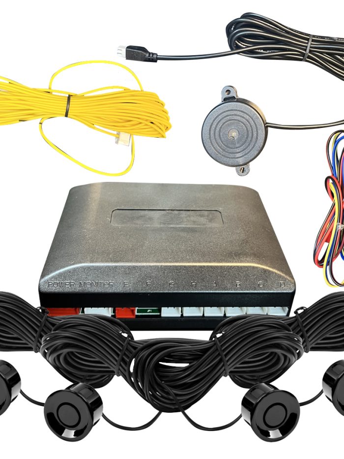 Kit X4 Sensores De Estacionamiento Universal Guardtex Gpsa4b