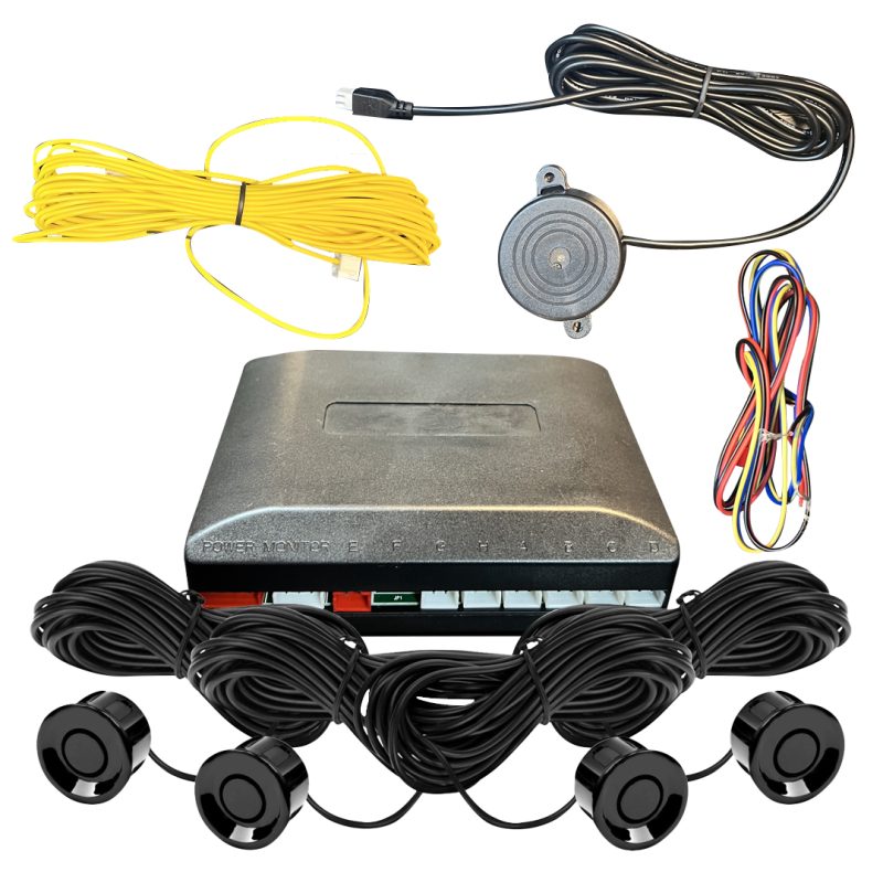 Kit X4 Sensores De Estacionamiento Universal Guardtex Gpsa4b
