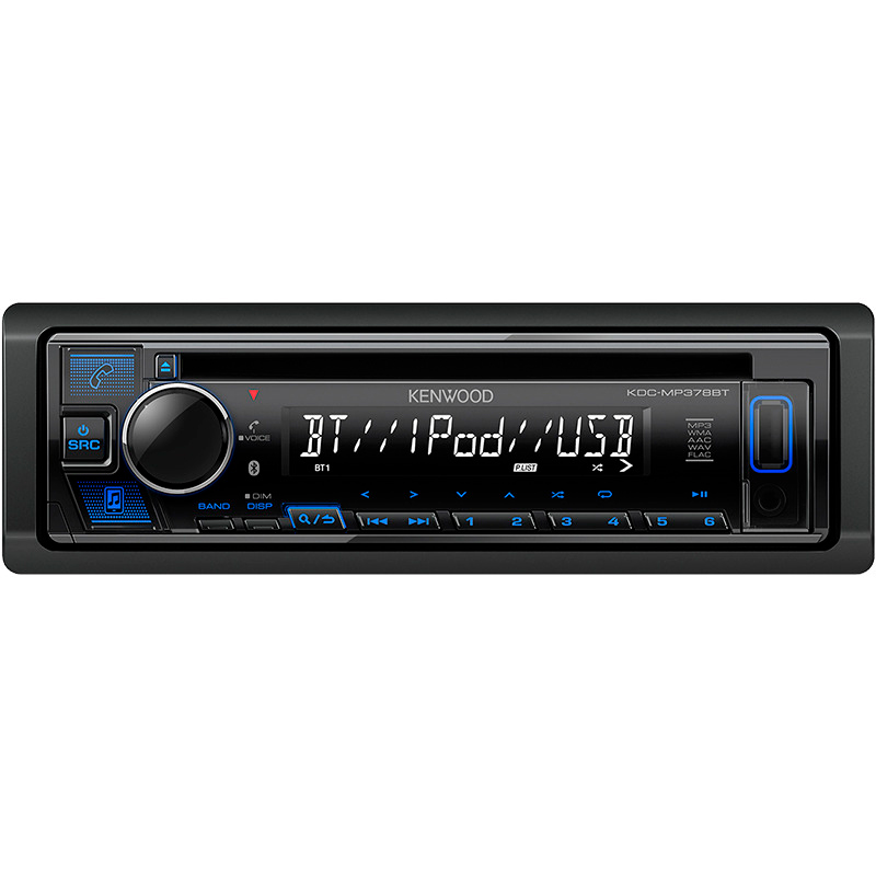 ESTEREO KENWOOD KMM-BT332 13 BANDAS EQ 3 PARES RCA 2,5V BT