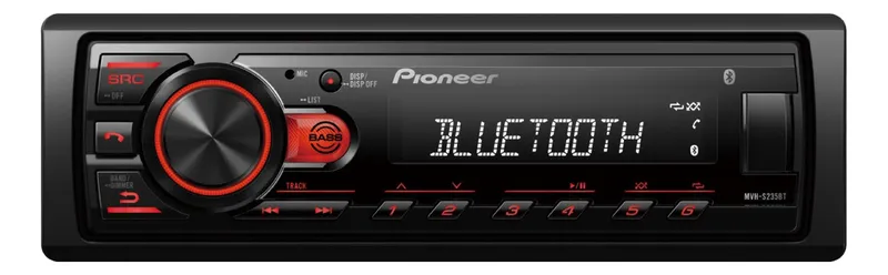 Estereo Pioneer Mvh-s235bt Bluetooth Usb Radio