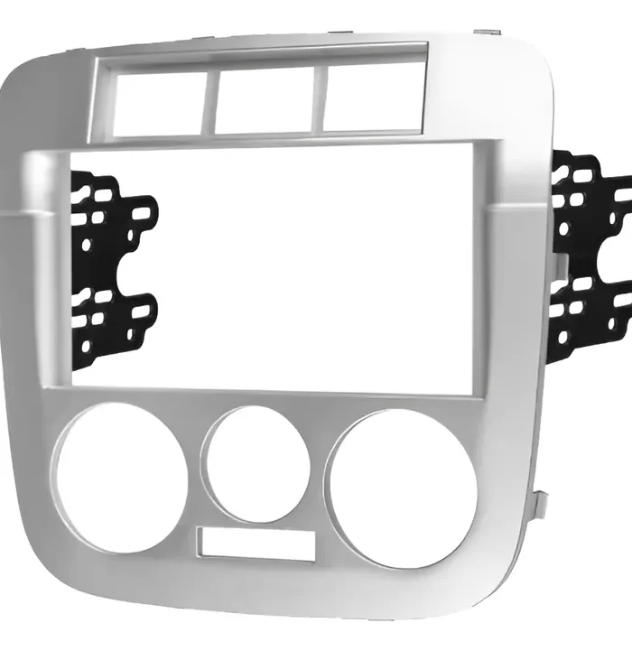 MARCO ADAPTADOR PERMAK 2 DIN VW GOL / SAVEIRO G4 COLOR GRIS PLATA