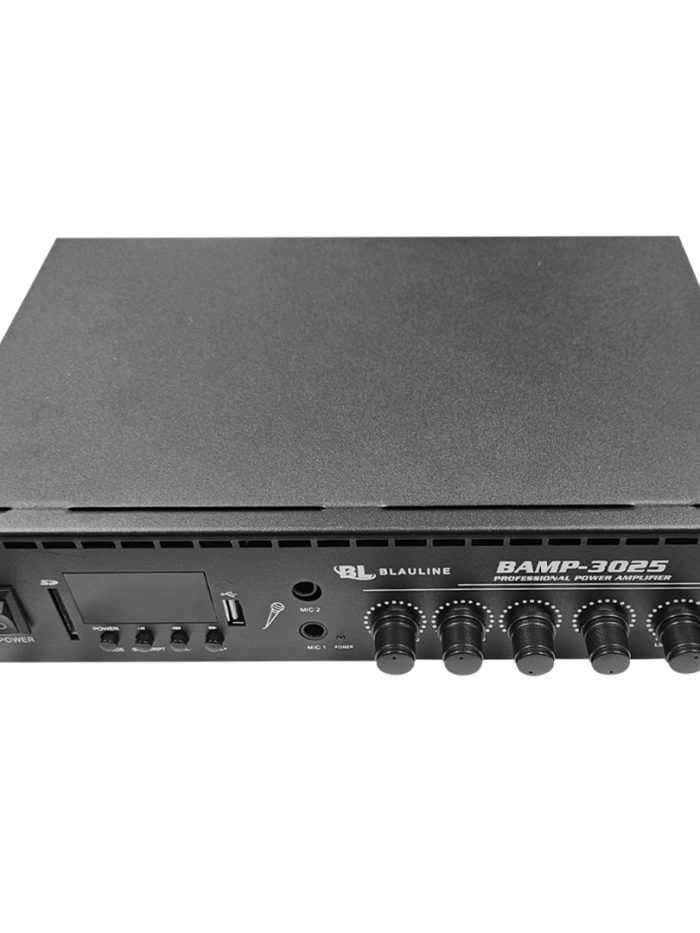 AMPLIFICADOR MUSICA FUNCIONAL BLAULINE BAMP-3025II 50WRMS