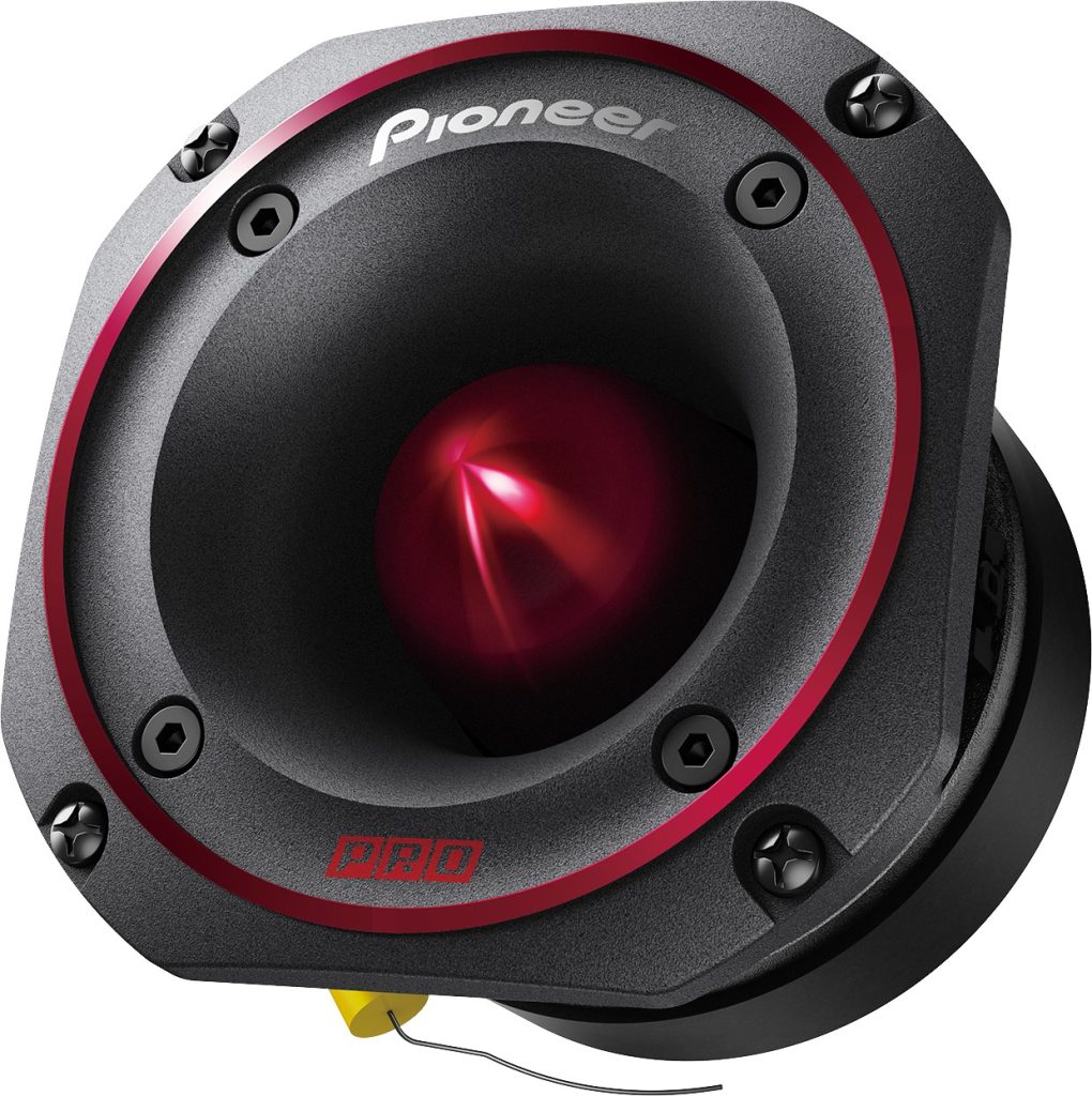 Parlante Tweeter Pioneer Ts-b401 Pro 600w Negro X Unidad