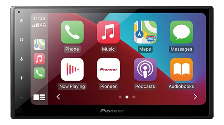 Estéreo Pioneer Dmh-a4450bt Doble Din Carplay