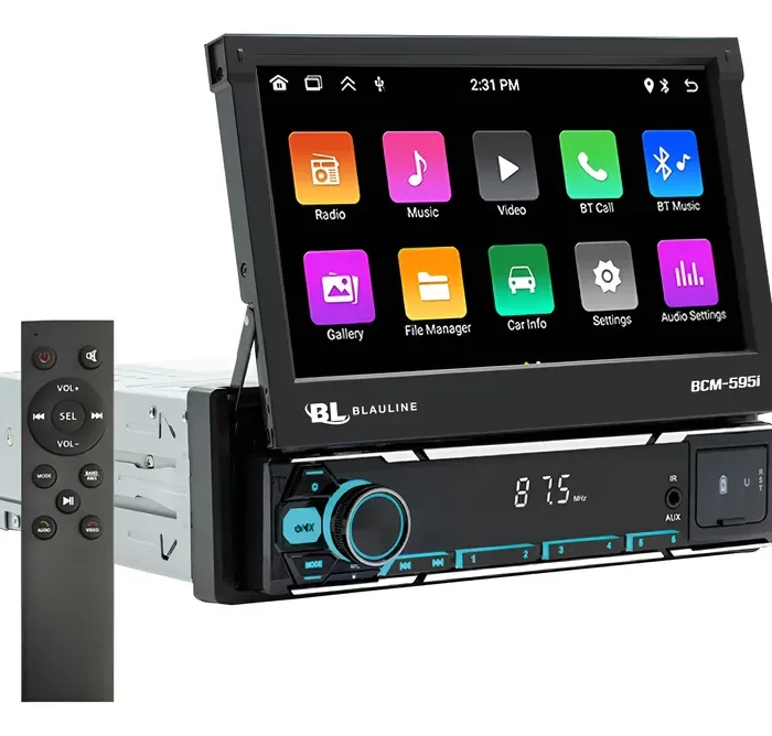 ESTEREO BLAULINE BCM-595I INDASH 7" CARPLAY INALAMBRICO GPS