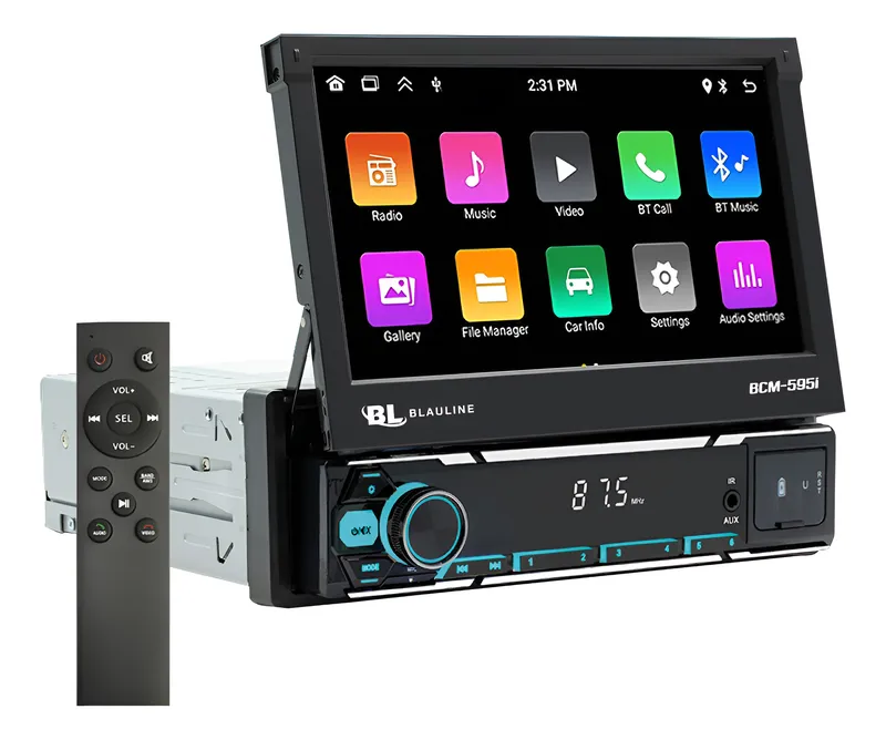 ESTEREO BLAULINE BCM-595I INDASH 7″ CARPLAY INALAMBRICO GPS