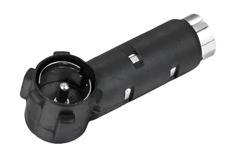 Pin Adaptador De Antena Iso Macho En L 90° Estereo Universal