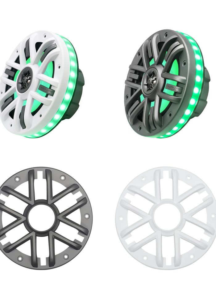 Parlantes Marinos Recoil M1-65k 6 Pulgadas 120 Rms Rgb