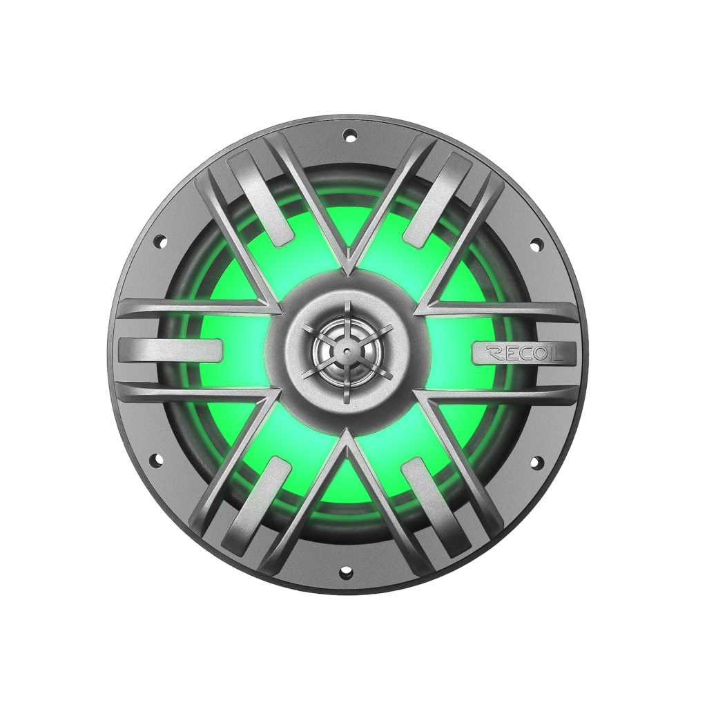 Parlantes Marinos Recoil M1-65 6 Pulgadas 120 Rms Rgb
