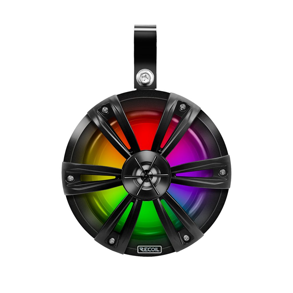 Juego Parlantes Torres Marinas Recoil R65 6 PuLG. 80 Rms Rgb – imagen 2