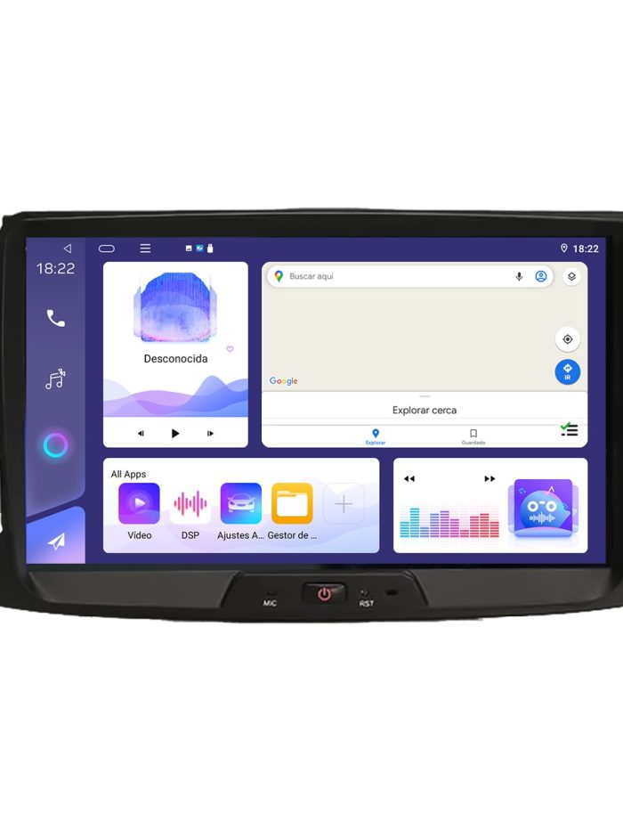 Estereo Multimedia Blauline Bcm-800rn 8 Especifica Renault