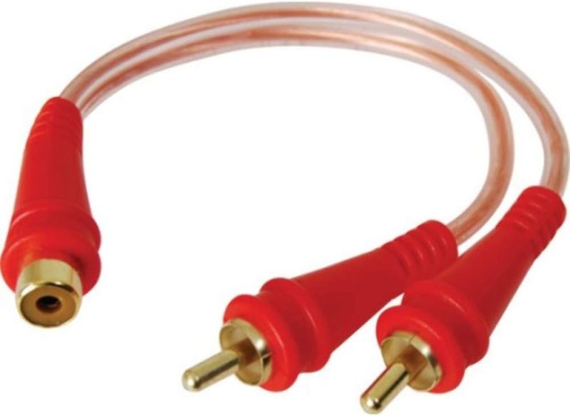 Cable Rca Audiopipe Ampy-f-2m Y Griega 1 Hembra 2 Machos