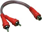 Cable Rca Audiopipe Ampy-f-2m Y Griega 1 Hembra 2 Machos