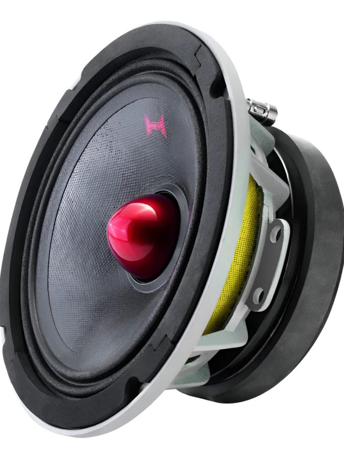 Parlante Medio Dynahertz N8 Mr/mb 8 Pulgadas Bala Roja