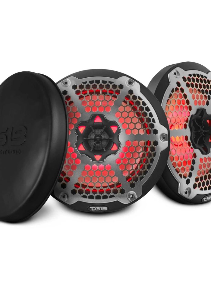 Juego Parlantes Ds18 Nxl-8m/bk Marinos 8 125rms Rgb Metalico