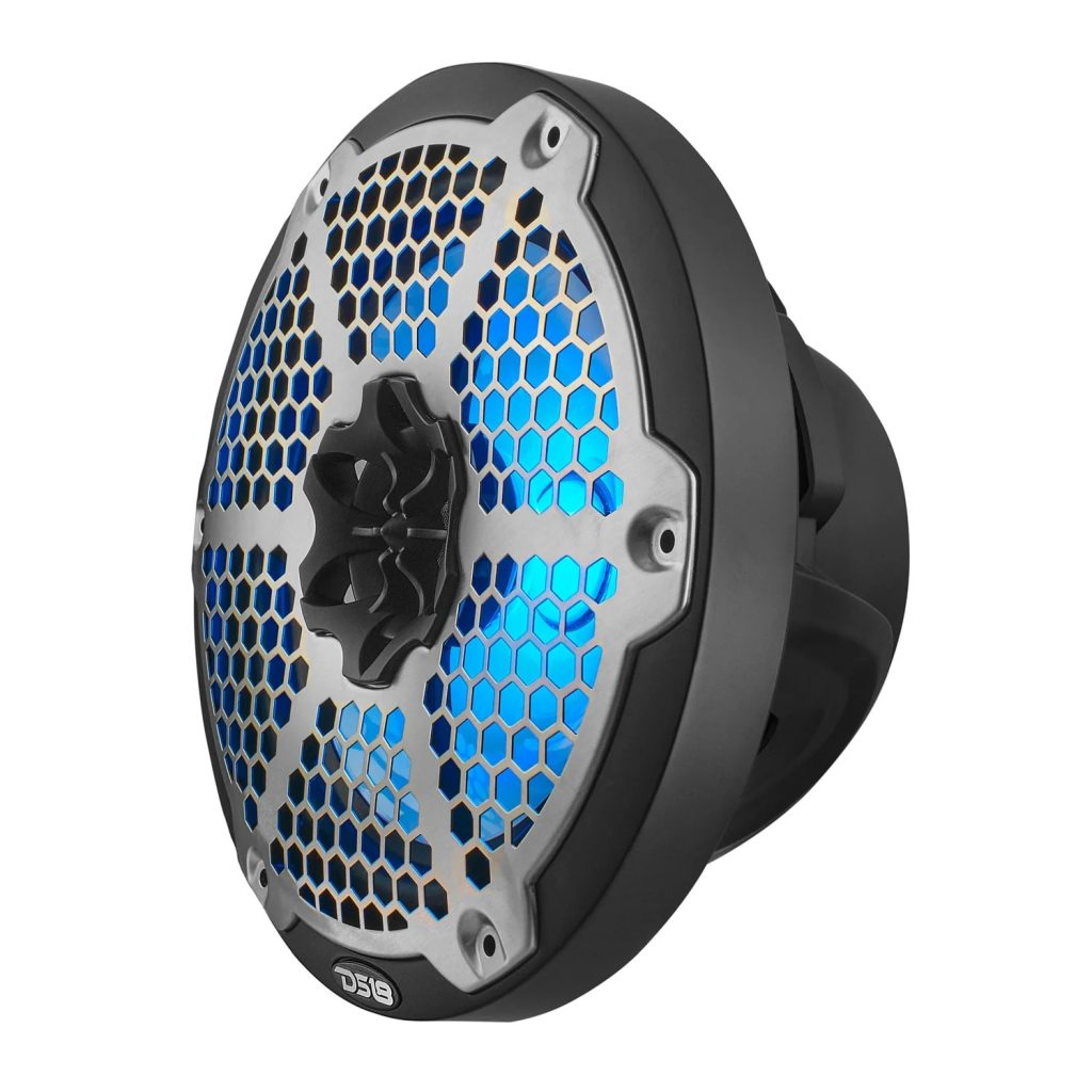 Juego Parlantes Ds18 Nxl-8m/bk Marinos 8 125rms Rgb Metalico – imagen 2