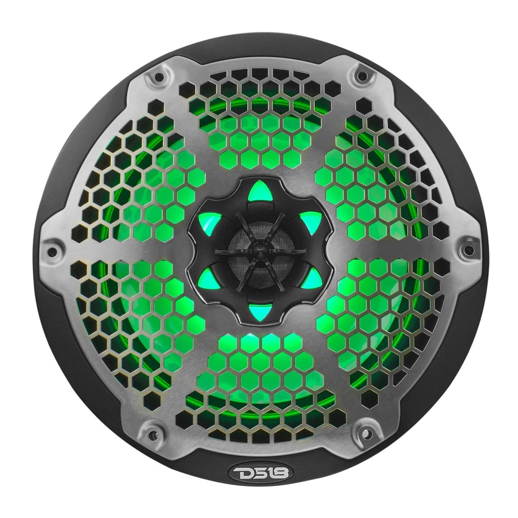 Juego Parlantes Ds18 Nxl-8m/bk Marinos 8 125rms Rgb Metalico – imagen 3