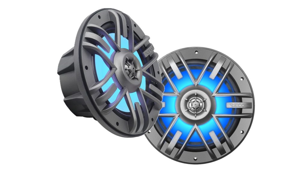 Parlantes Marinos Recoil M1-65 6 Pulgadas 120 Rms Rgb