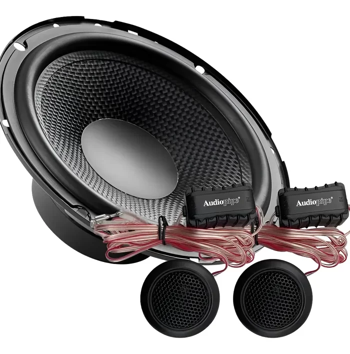 Parlantes Componentes Audiopipe Cse-65-cmp 6,5 Pulgadas 350w