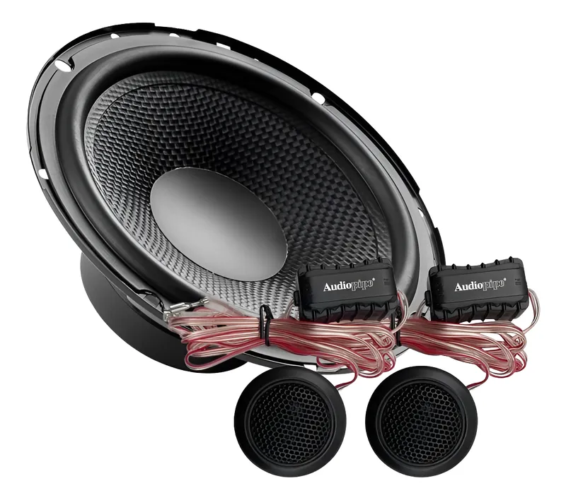 Parlantes Componentes Audiopipe Cse-65-cmp 6,5 Pulgadas 350w