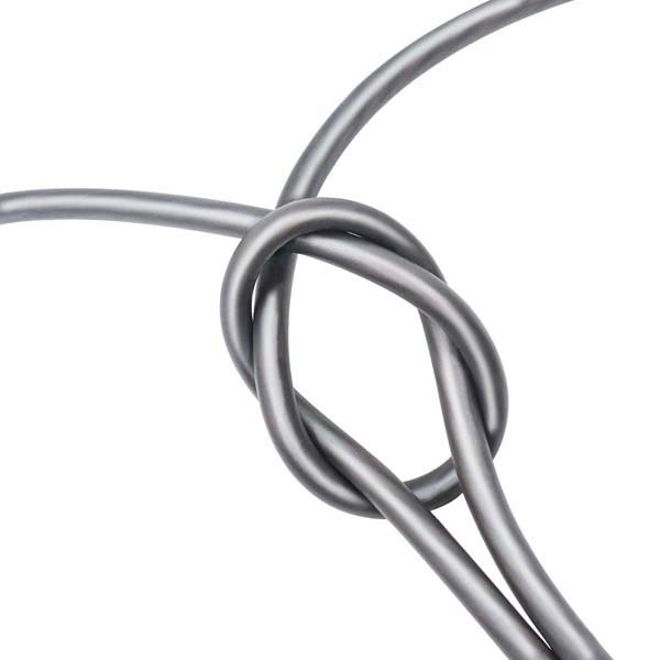 Rollo De Cable Recoil Rg10-250 10ga Color Gris Por Metro – imagen 2