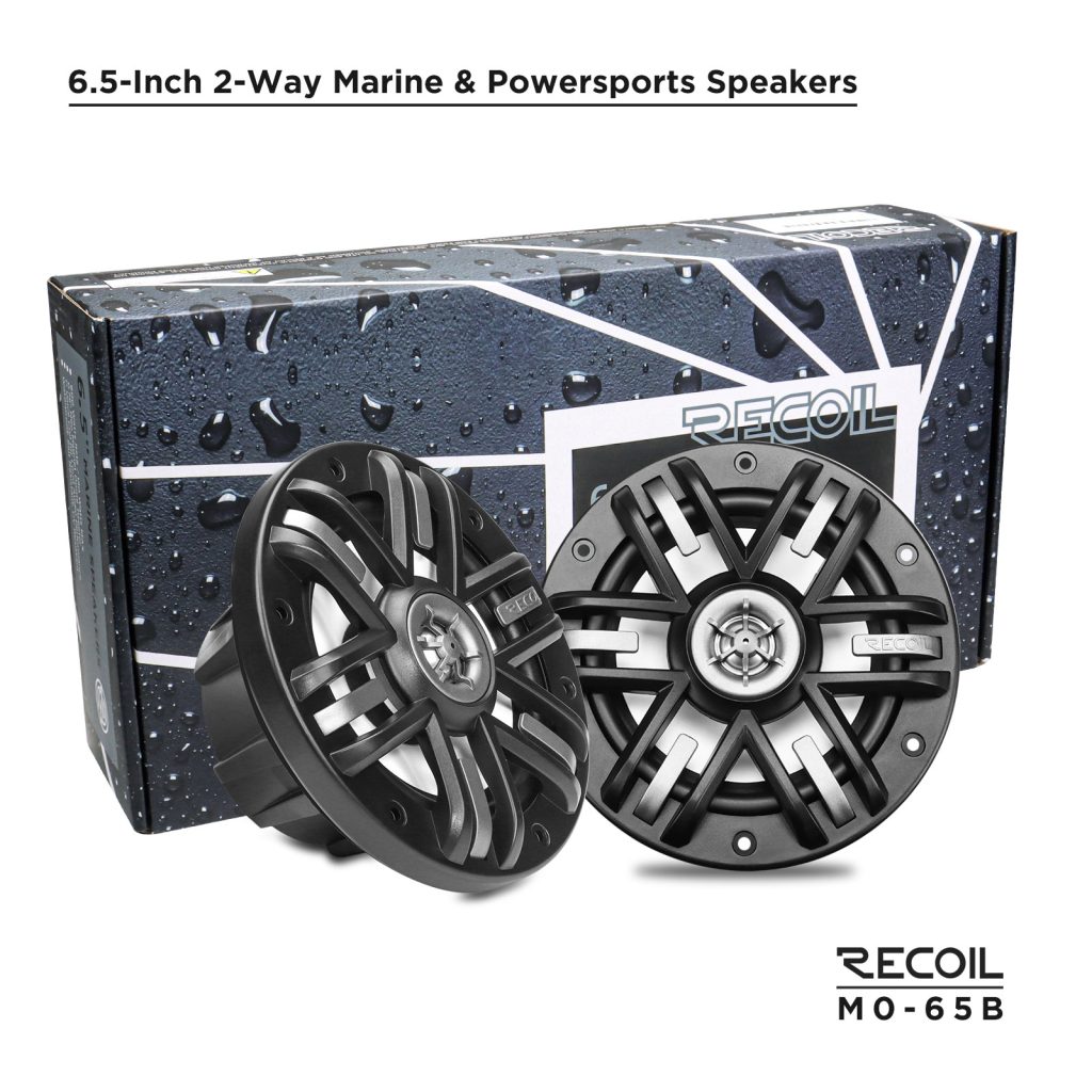 Parlantes Marinos Recoil M0-65b 6 Pulgadas 120rms 2 Vias