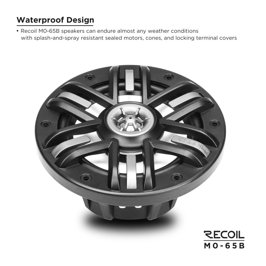 Parlantes Marinos Recoil M0-65b 6 Pulgadas 120rms 2 Vias