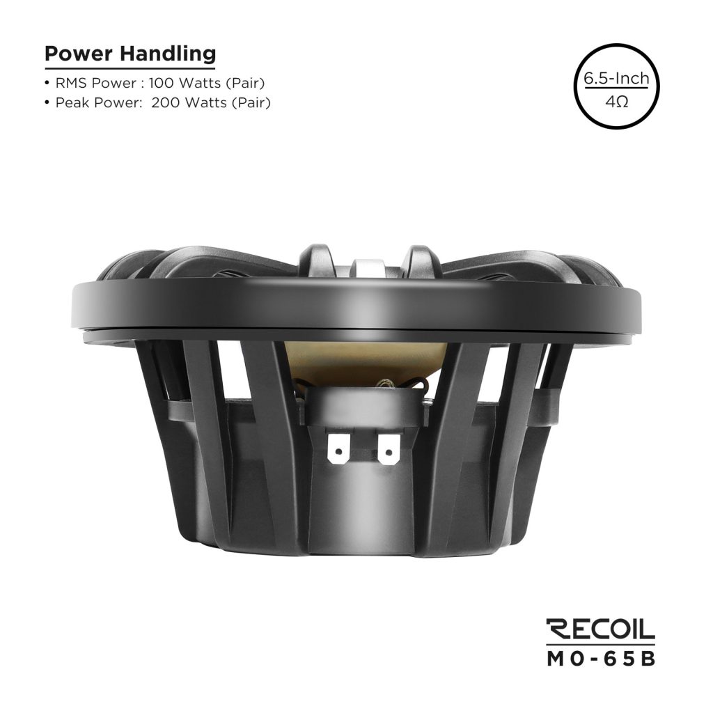 Parlantes Marinos Recoil M0-65b 6 Pulgadas 120rms 2 Vias