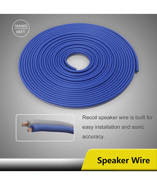 Kit De Cableado Completo Recoil Rck4 4 Ga Cca