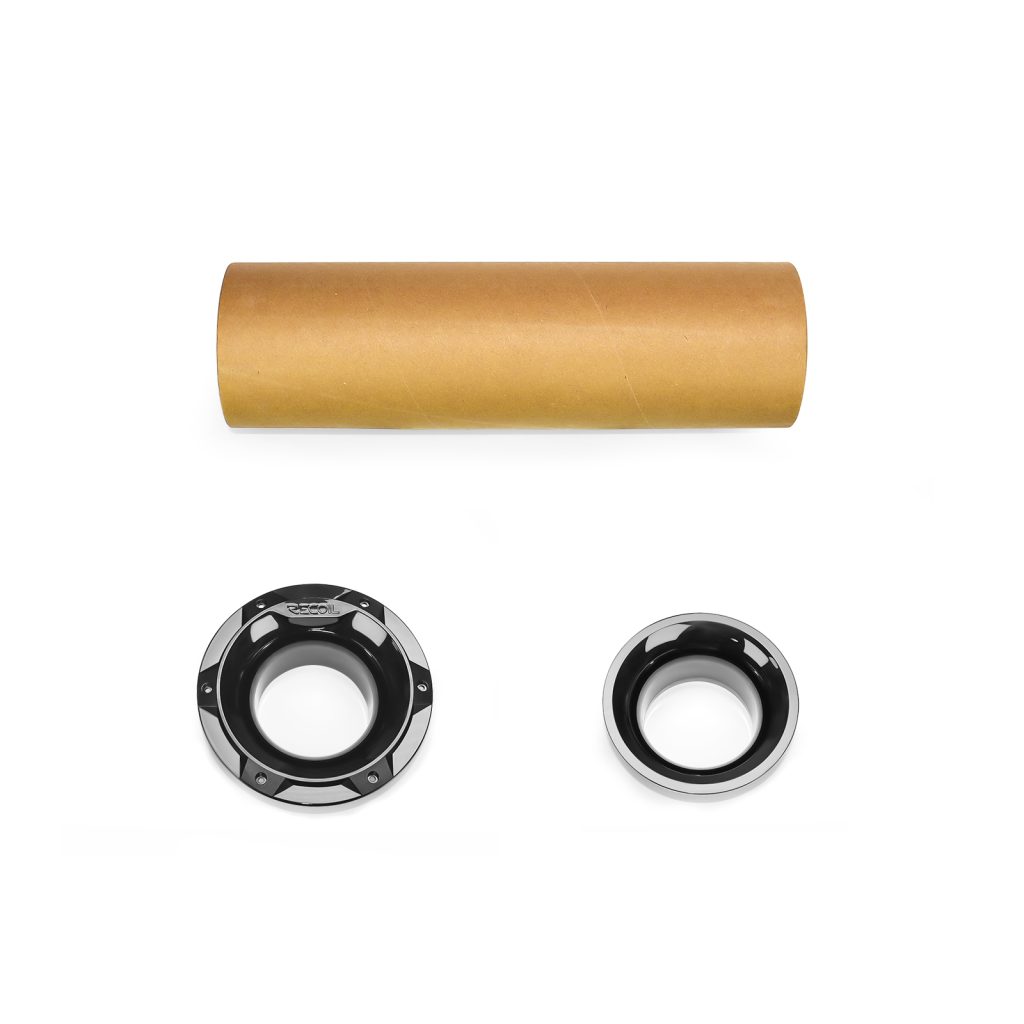 Kit Tubo De Sintonía Para Cajones Acústicos Recoil Ap4 Negro