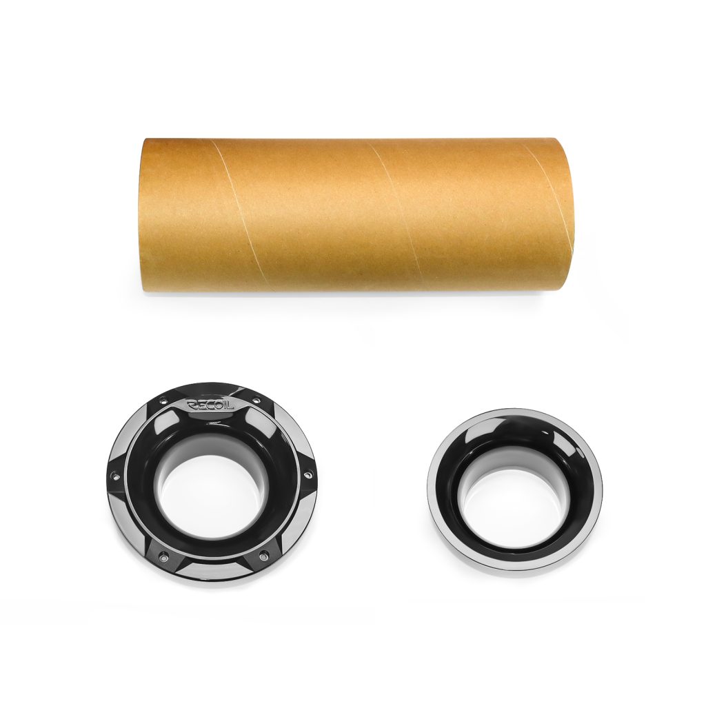 Kit Tubo De Sintonía Para Cajones Acústicos Recoil Ap4 Negro
