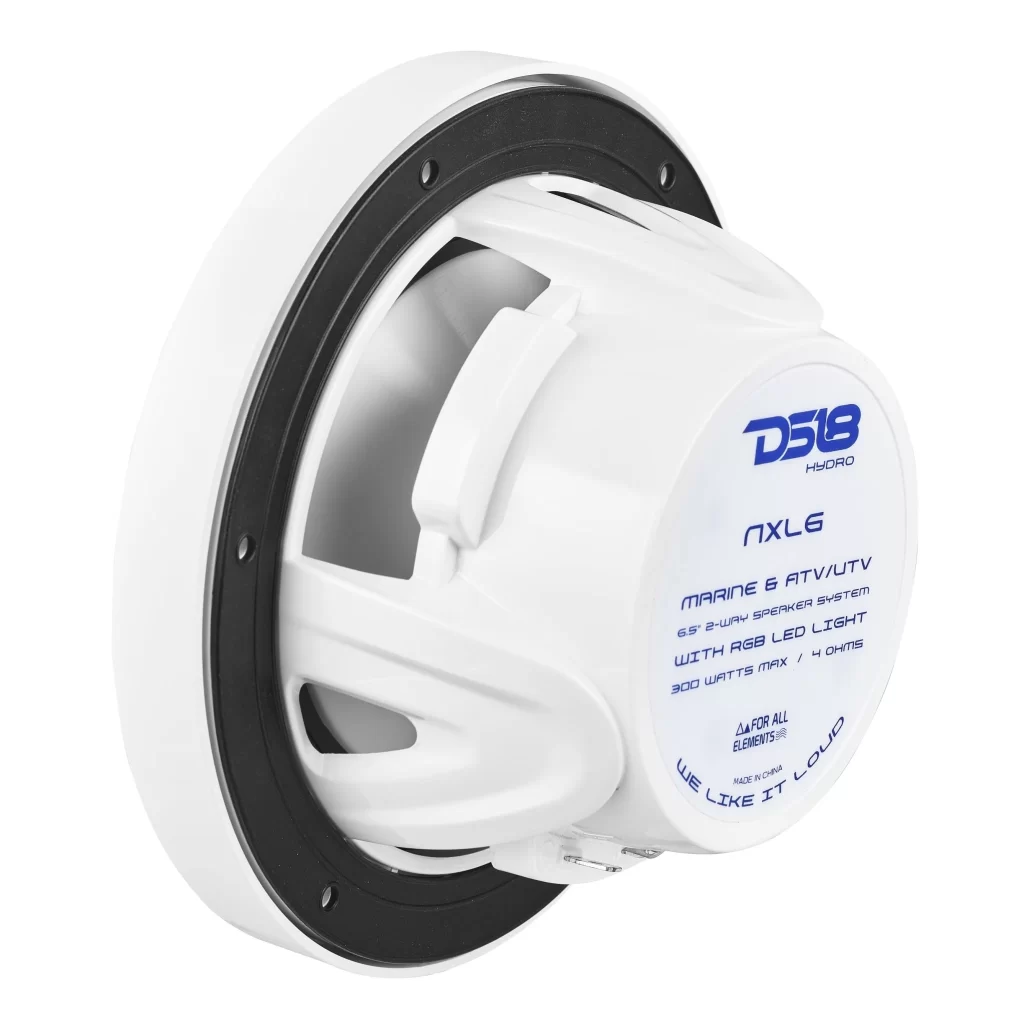 PARLANTES MARINOS DS18 NXL-6 6 PULGADAS RGB 100RMS NEGROS JUEGO – imagen 11