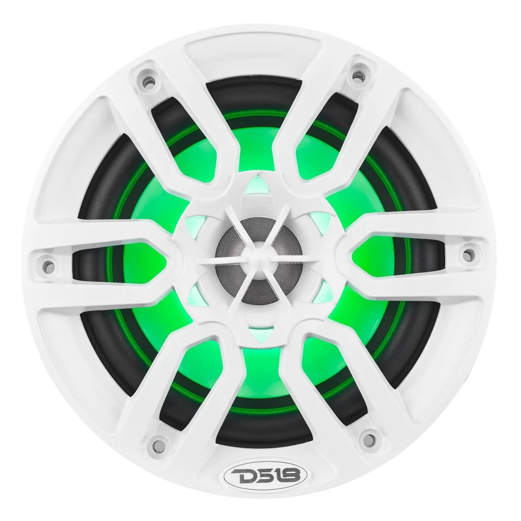 PARLANTES MARINOS DS18 NXL-6 6 PULGADAS RGB 100RMS NEGROS JUEGO – imagen 3