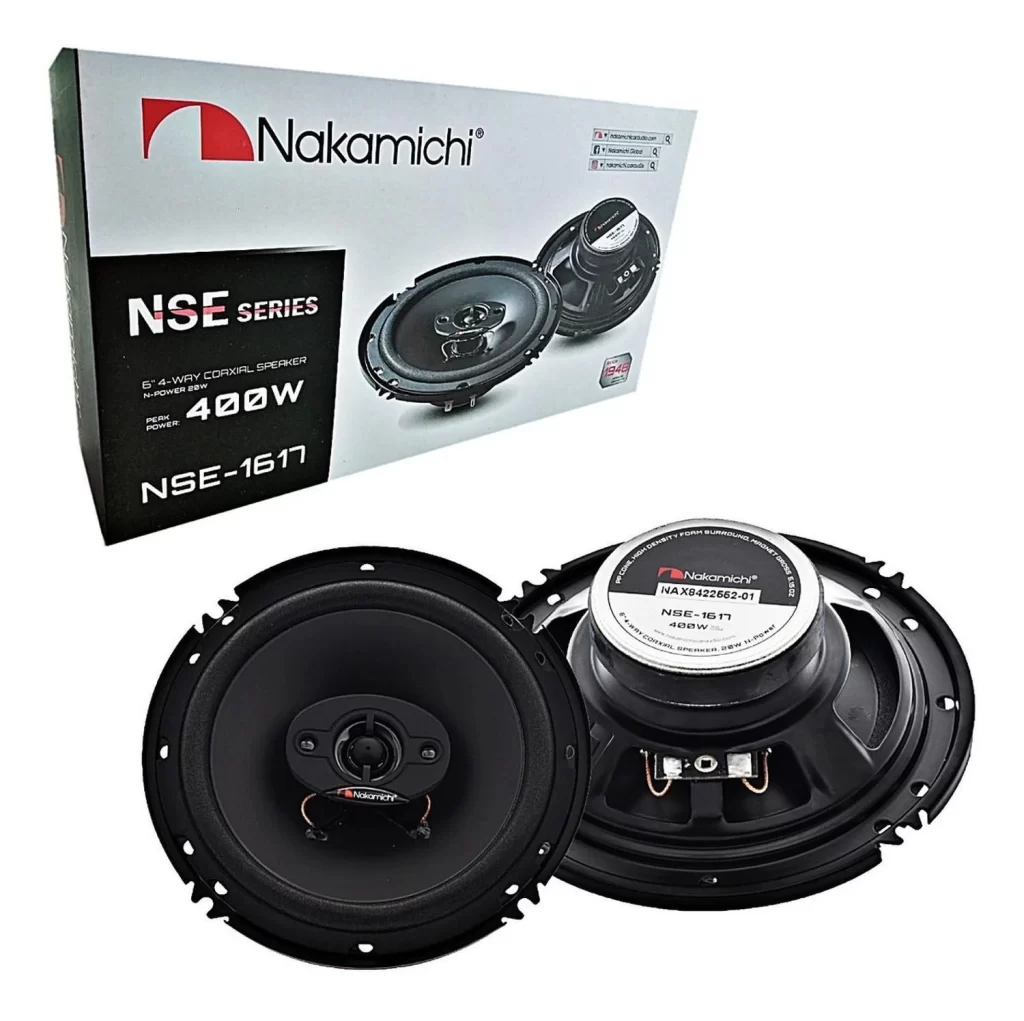 PARLANTES COAXIALIES NAKAMICHI NSE-1617 6,5″ 400W X PAR