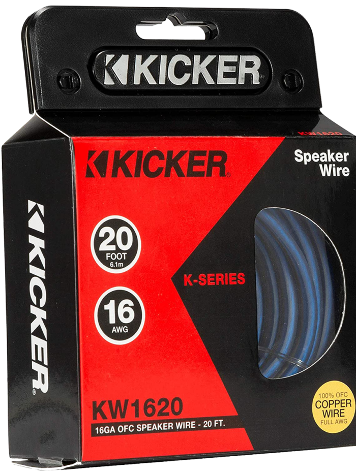 BLISTER DE CABLE KICKER KW1620 16GA OFC 6M