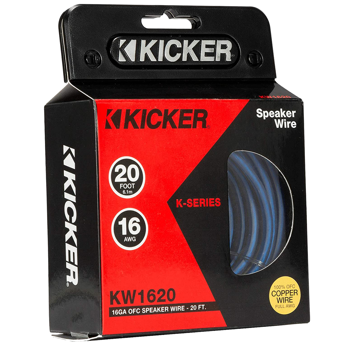 BLISTER DE CABLE KICKER KW1620 16GA OFC 6M