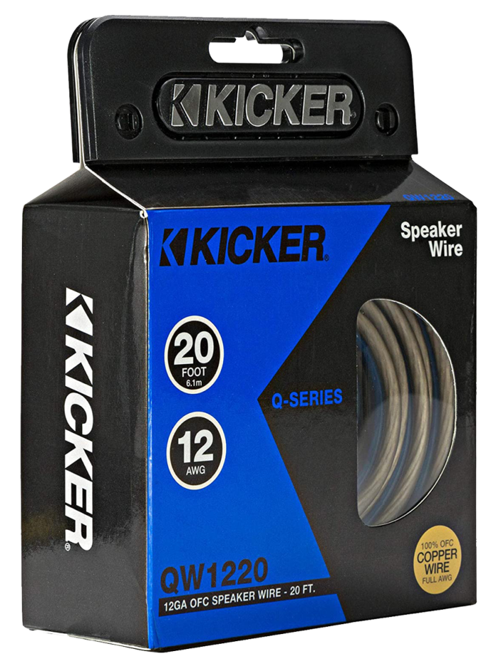 BLISTER DE CABLE KICKER QW1220 12GA OFC 6M