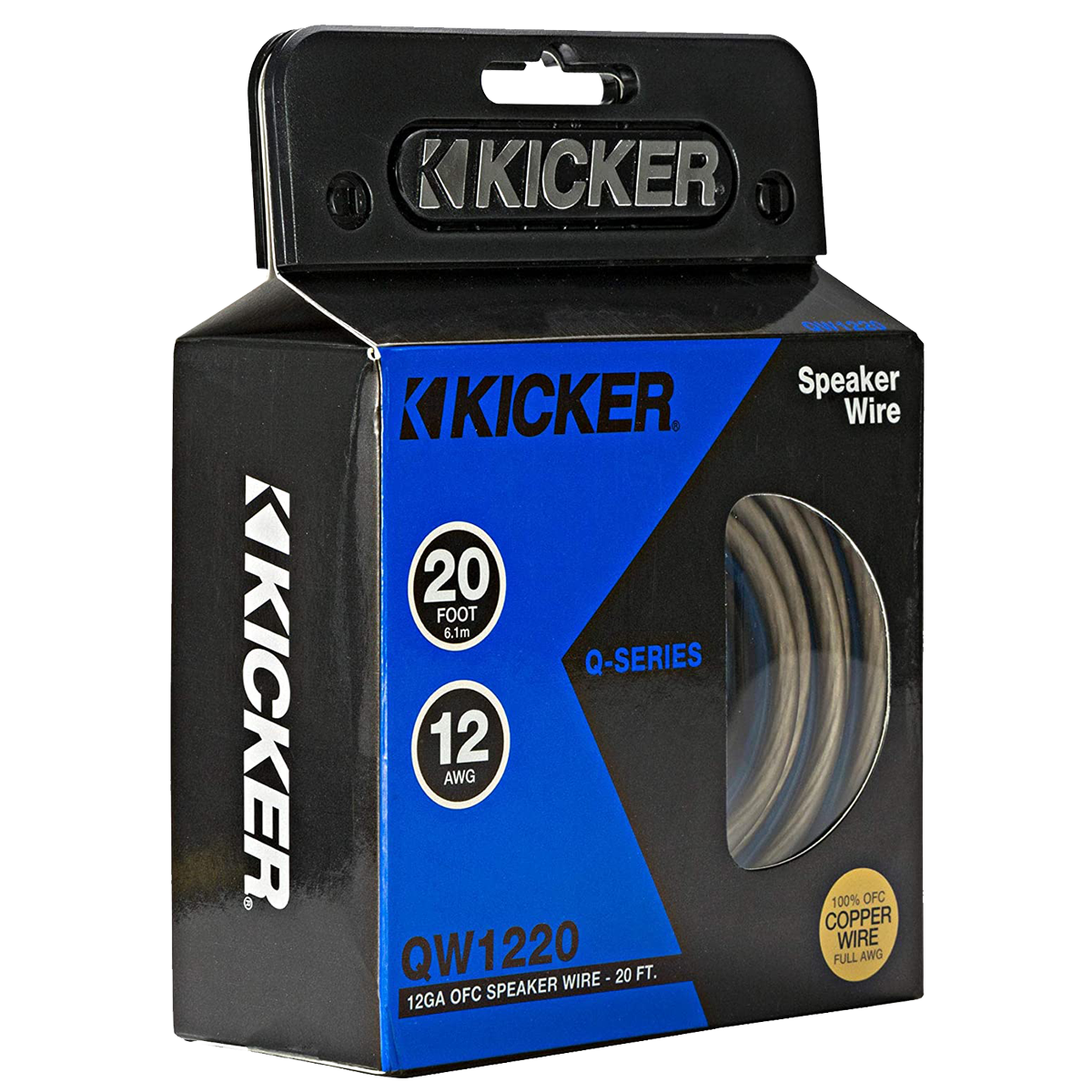 BLISTER DE CABLE KICKER QW1220 12GA OFC 6M