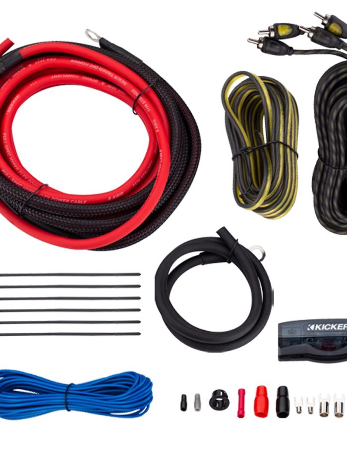 KIT DE CABLES KICKER VK6 6GA OFC 100% COBRE