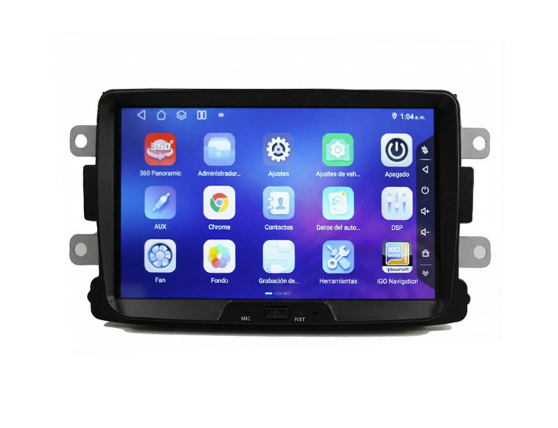 Multimedia Blauline Bcm-800rn Top 8 Pulgadas Renault 8gb – imagen 1