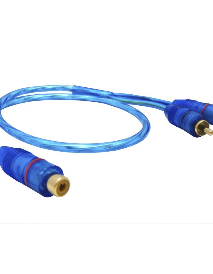 Cable Rca Y Mercury Mk-047 2 Macho / 1 Hembra 60 Cm