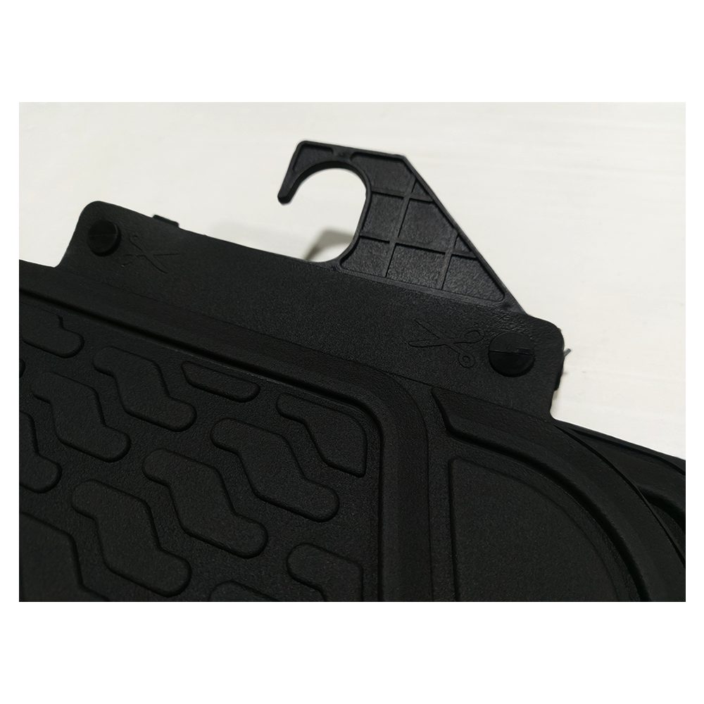 ALFOMBRA PARA AUTO OREGON AL004 PVC 3 PIEZAS COLOR NEGRO – imagen 2