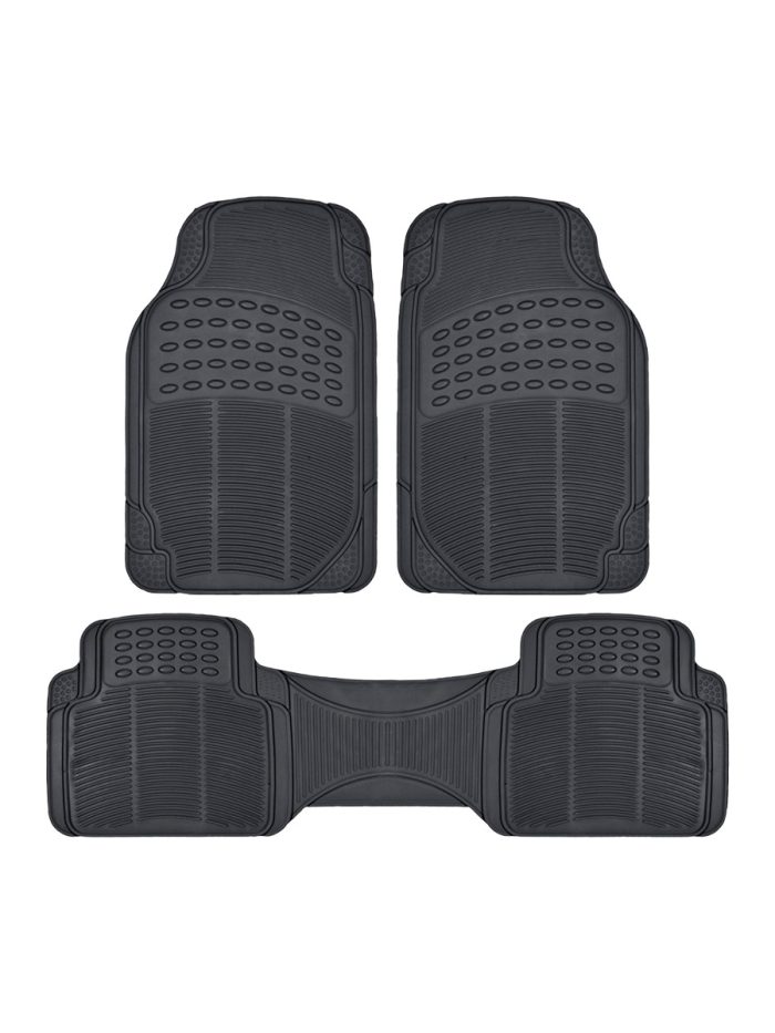 ALFOMBRA PARA AUTO OREGON AL004 PVC 3 PIEZAS COLOR NEGRO