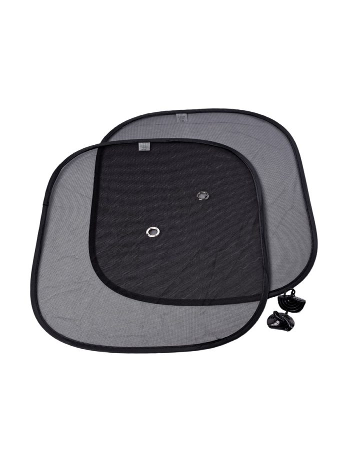 PARASOL OREGON PS001 LATERAL DE TELA 2 PCS COLOR NEGRO